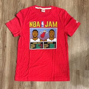 HOMAGE Miami Heat NBA Jam Shirt (Wade & Haslem)